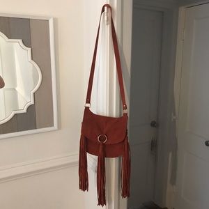 Fringe purse